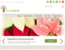 Tablet Screenshot of gardenbunch.com